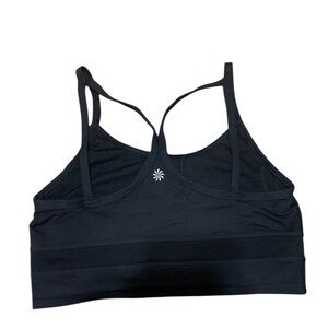Athleta Black Strappy Sports Bra